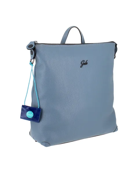 Gabs Lola women's leather backpack, powder blue