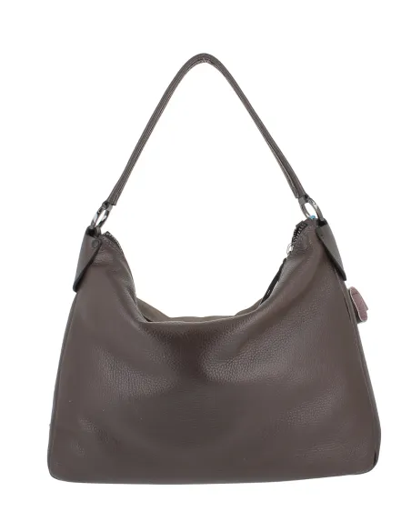 Gabs Calipso TG L women's bag in suede and leather, brown