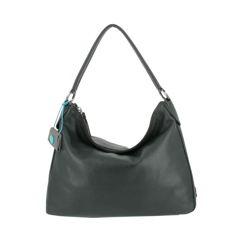 Borsa in pelle Gabs Calipso TG L, verde scuro