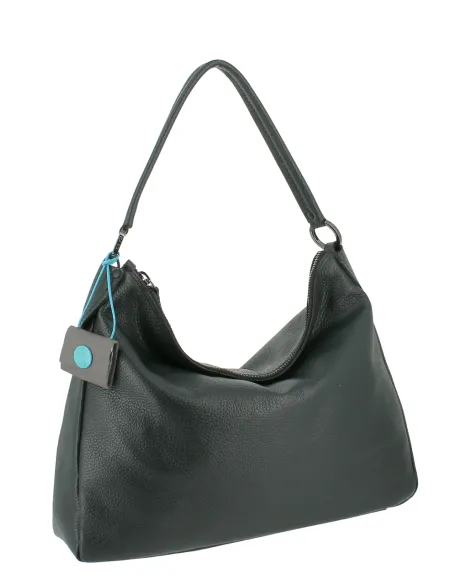 Borsa in pelle Gabs Calipso TG L, verde scuro
