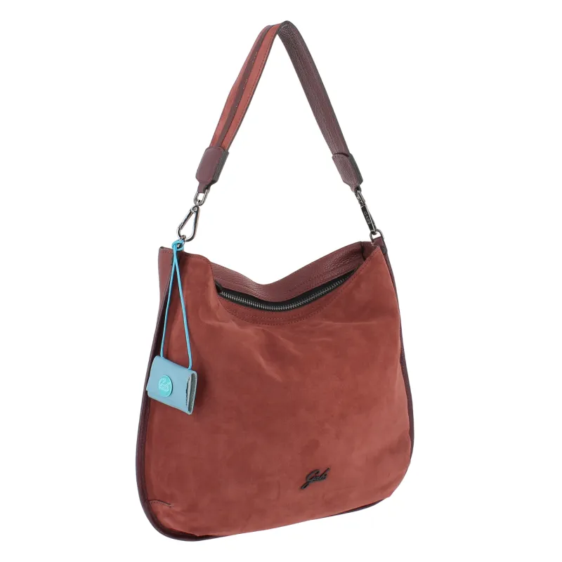 Gabs Lella TG M shoulder bag in suede and leather,... 2