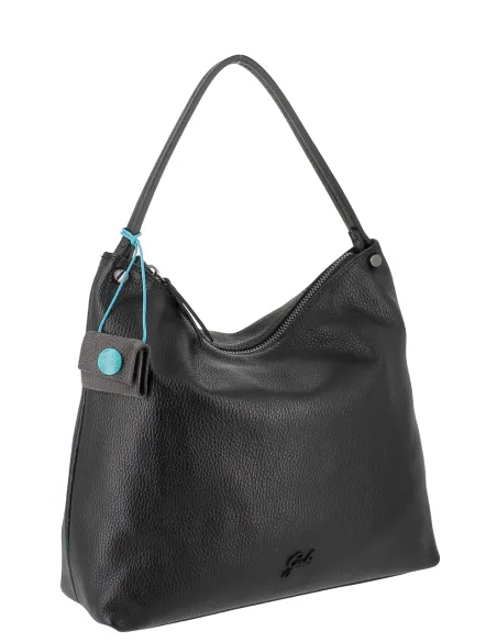 Gabs Fiona TG XL Shoulder Bag Soft Leather, black
