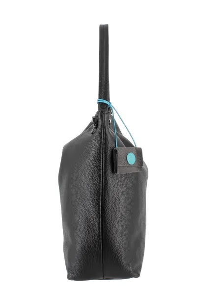 Gabs Fiona TG XL Shoulder Bag Soft Leather, black