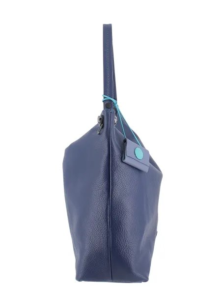Gabs Fiona TG XL Shoulder Bag Soft Leather, violet blue