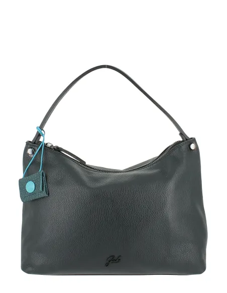 Gabs Fiona TG L Leather Shoulder Bag, forest green