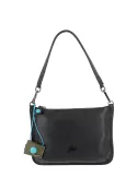 Gabs Porzia TG S Kleine Schultertasche aus Leder, schwarz