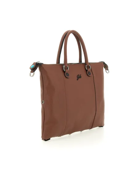 Borsa Gabs G3 taglia M in pelle, cuoio scuro
