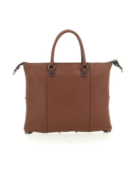 Gabs G3 Plus transformable women's bag medium size, Leather Brown