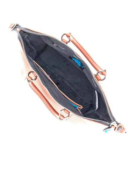 Borsa Gabs G3 taglia M in pelle, cuoio scuro