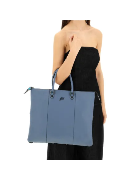 Borsa Gabs G3 Plus Taglia L in pelle, ardesia