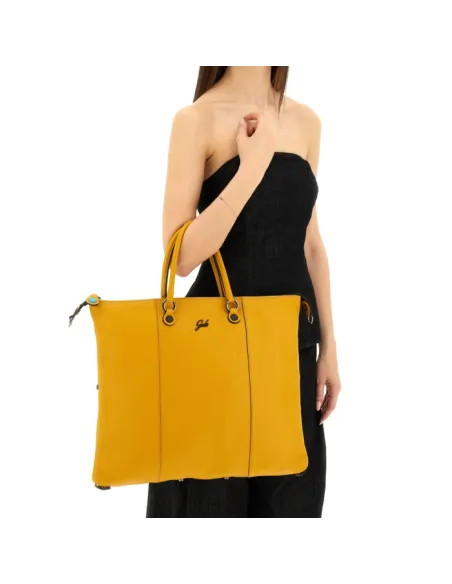 Borsa Gabs G3 Plus Taglia L in pelle, orzo
