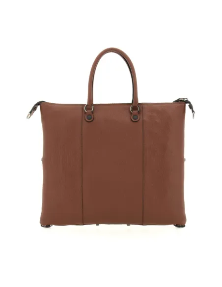 Borsa Gabs G3 Plus Taglia L in pelle, cuoio scuro