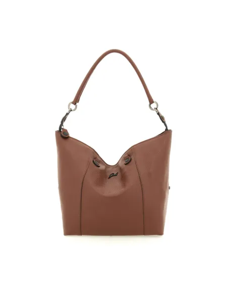 Borsa Gabs G3 Plus Taglia L in pelle, cuoio scuro