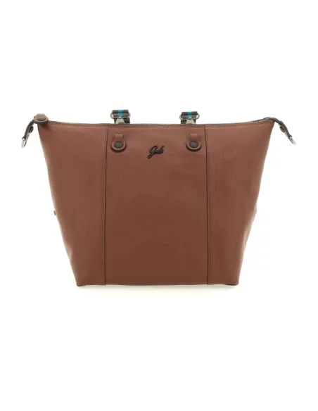 Borsa Gabs G3 Plus Taglia L in pelle, cuoio scuro