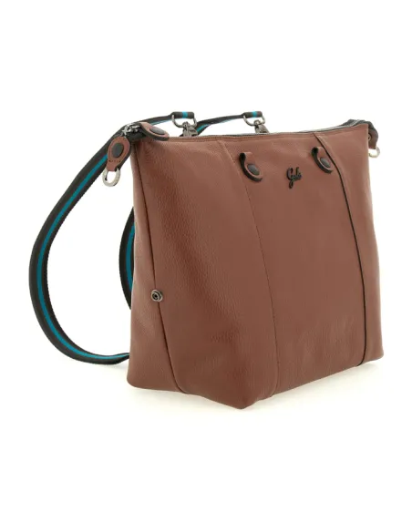 Borsa Gabs G3 Plus Taglia L in pelle, cuoio scuro