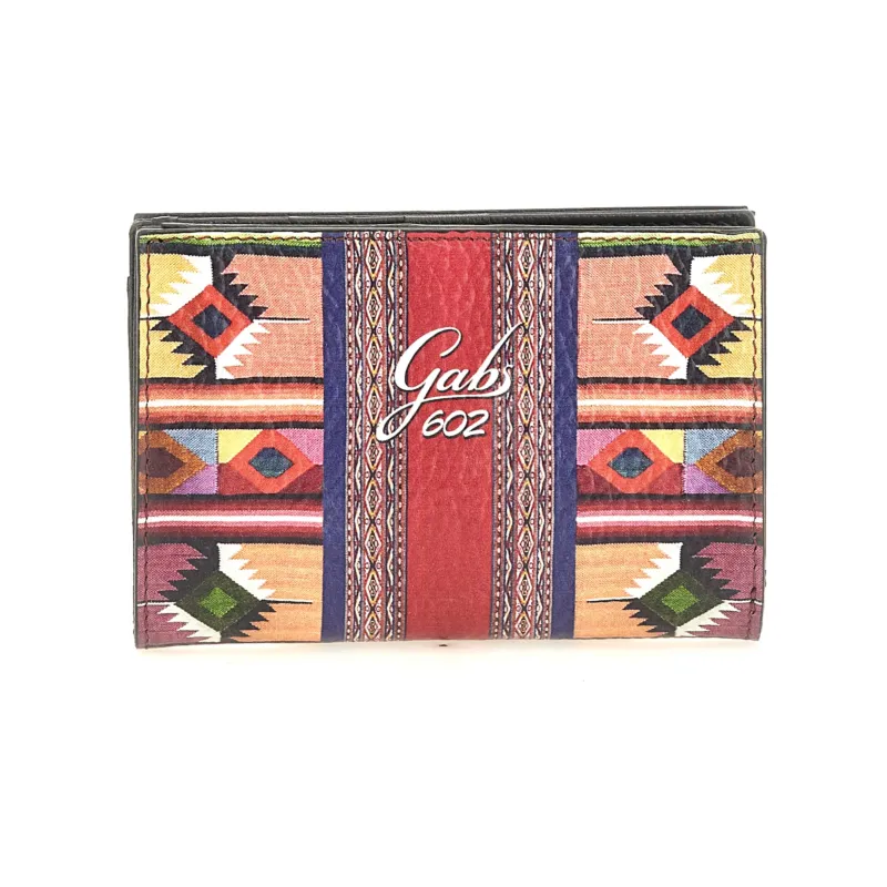 Gabs Gmoney14 women's wallet in printed leather, Perù
