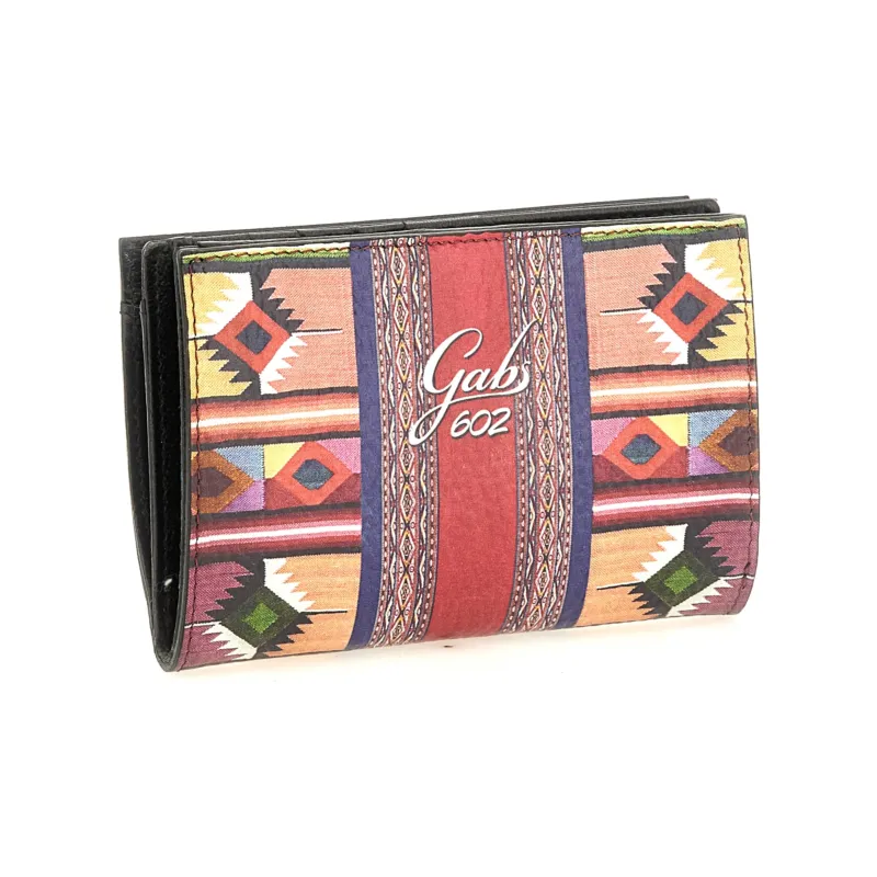 Gabs Gmoney14 women's wallet in printed leather, Perù 2