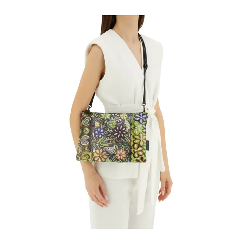 Gabs Beyonce medium cross-body bag patterned, Green... 2