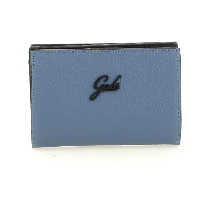 Gabs Gmoney14 Damen Portemonnaie aus Leder, hellblau