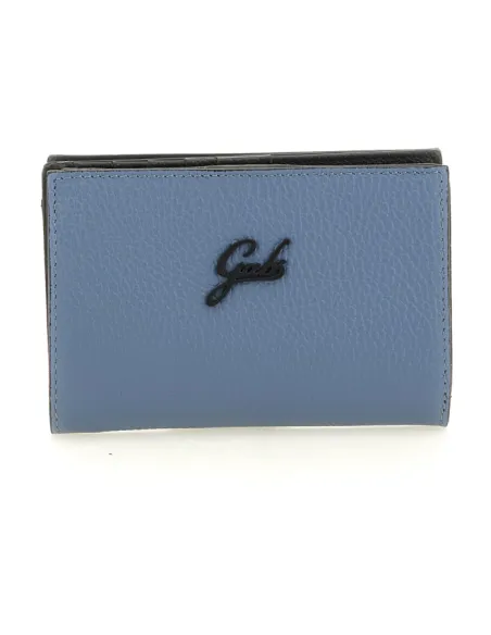 Gabs Gmoney14 women's leather wallet, light blue