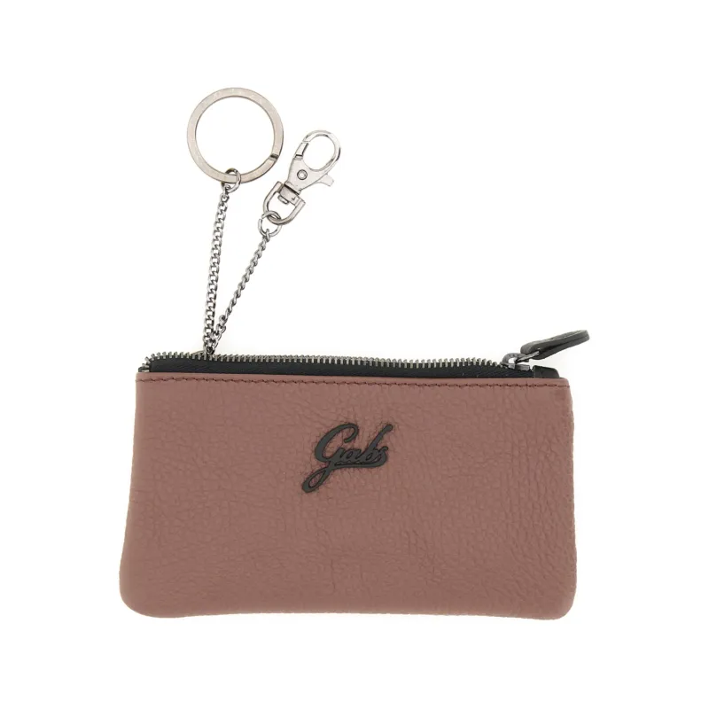 Gabs Gkey Plus leather key holder, flesh-coloured
