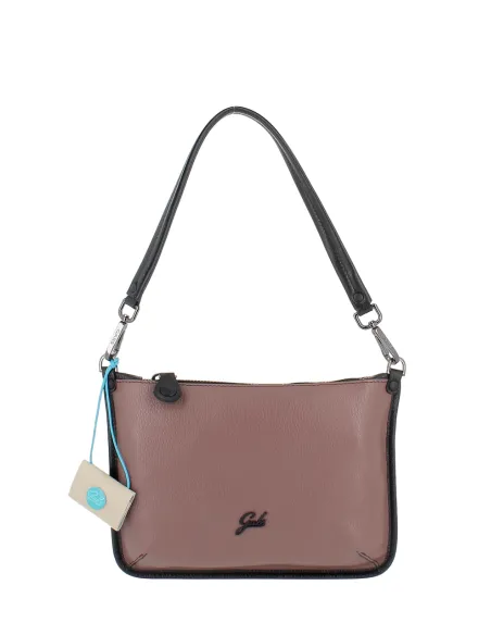 Gabs Porzia TG S Small Leather Shoulder Bag, balsamic