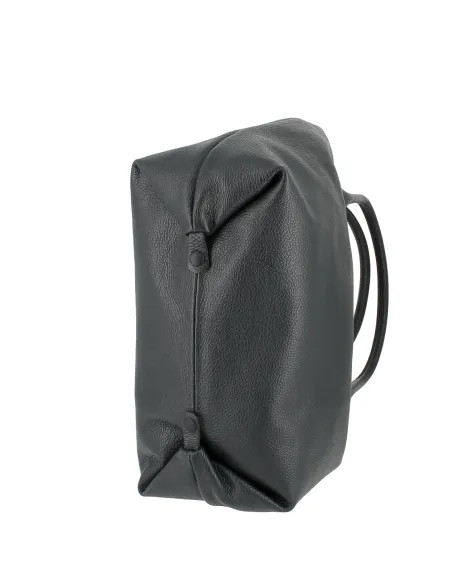 Gabs Arabella TG L Leather Shopping Bag, Transformable, dark green