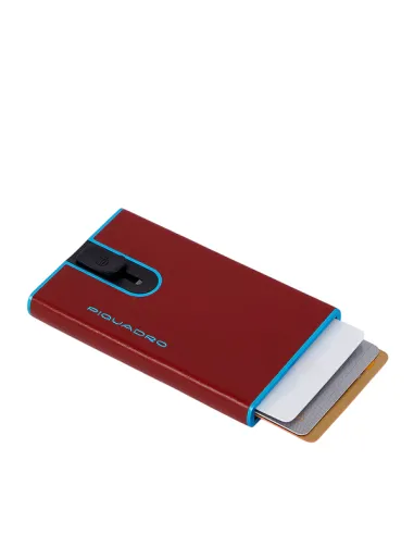 Piquadro Blue Square Credit card case...