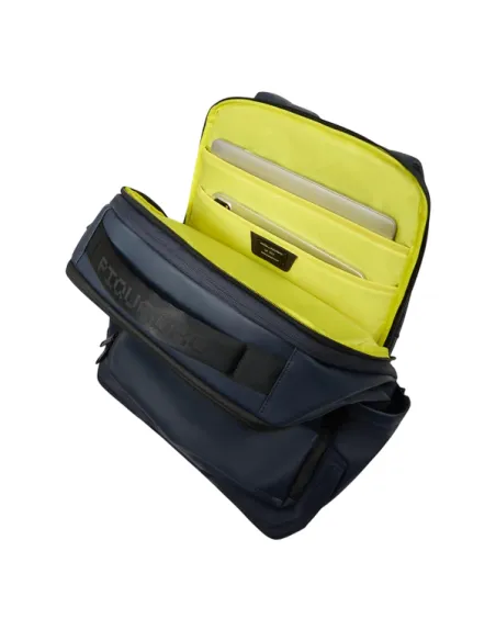 Zaino EasyJet PC15.6'' 2 comparti, espandibile, in tessuto impermeabile, blu