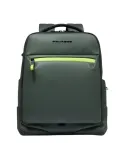 Piquadro Corner Rucksack 15,6" Laptop | Wasserabweisend & Erweiterbar, grün