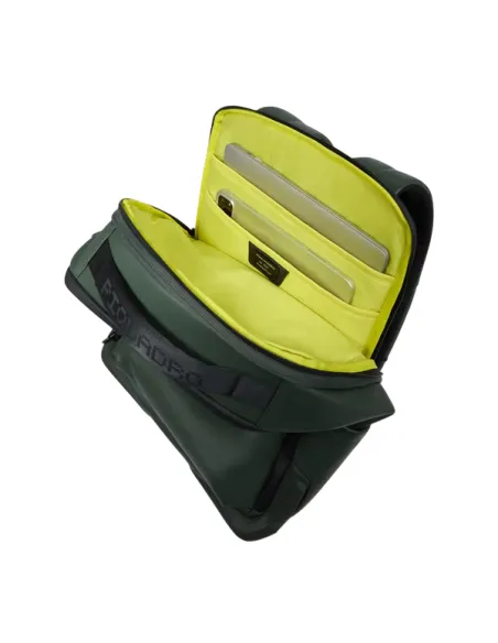 Zaino EasyJet PC15.6'' 2 comparti, espandibile, in tessuto impermeabile, verde