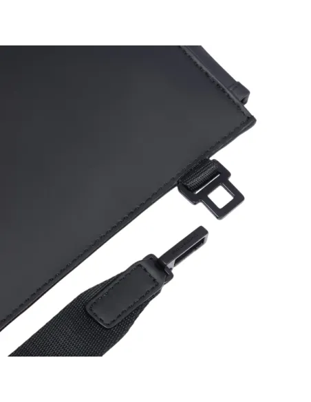 Pochette media in tessuto impermeabile Piquadro C2OW, nero