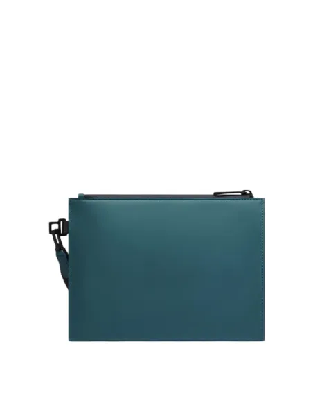 Piquadro Corner Medium-Pouch Kompakt & Wasserabweisend, teal