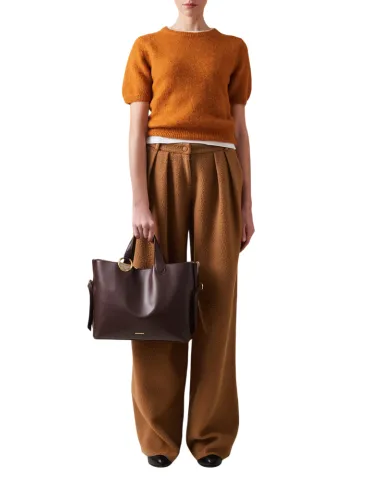 Borbonese Bridle Shopping Bag in...