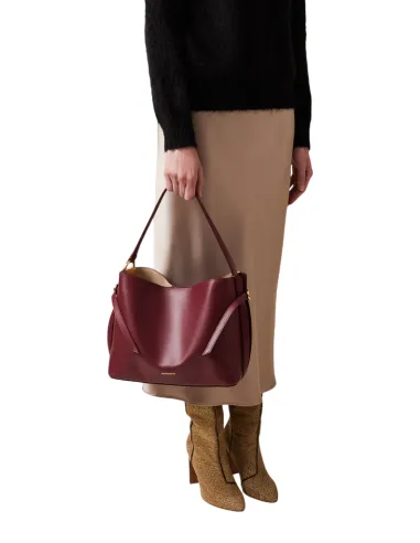 Borbonese Bridle Bucket Bag  Nappa...