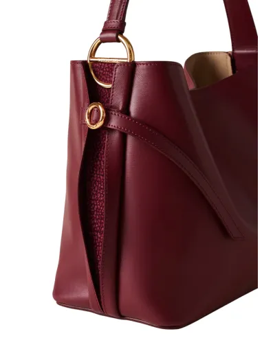 Borsa a secchiello m in vitello...