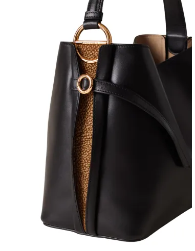 Borbonese Bridle Bucket Bag  Nappa...