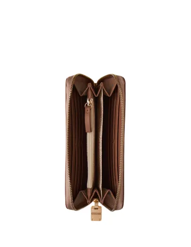 Portafogli donna con zip Borbonese,...