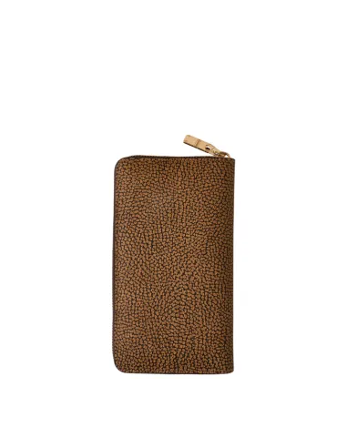 Portafogli donna con zip Borbonese,...