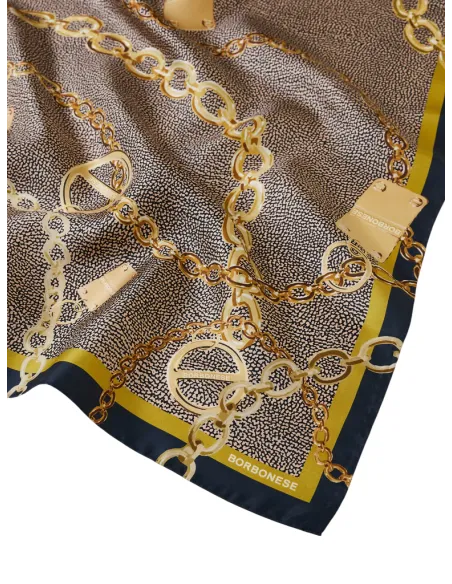 Foulard catene Borbonese, op naturale