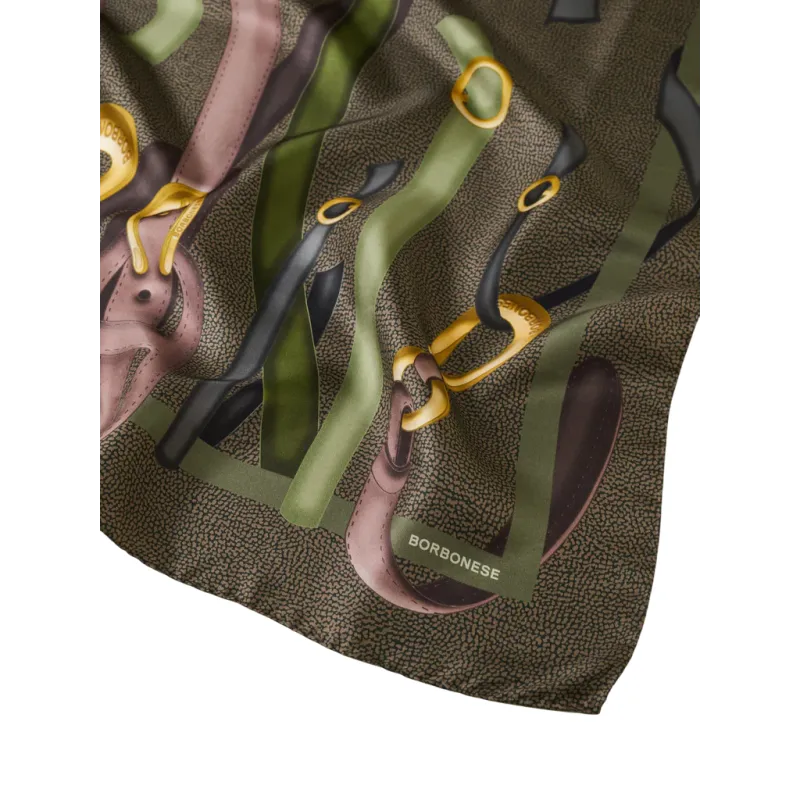 Foulard cinghie Borbonese, alloro 2