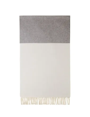 Stola Borbonese, bianco-grigio-nero