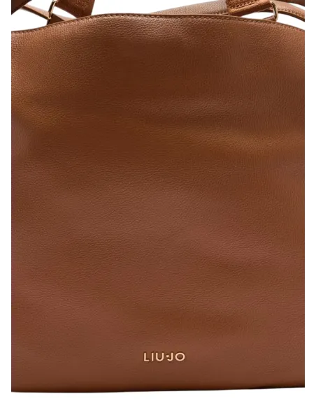 Borsa hobo L con manici e tracolla Liu Jo, marrone