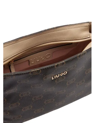 Borsa Liu Jo a tracolla, beige-marrone