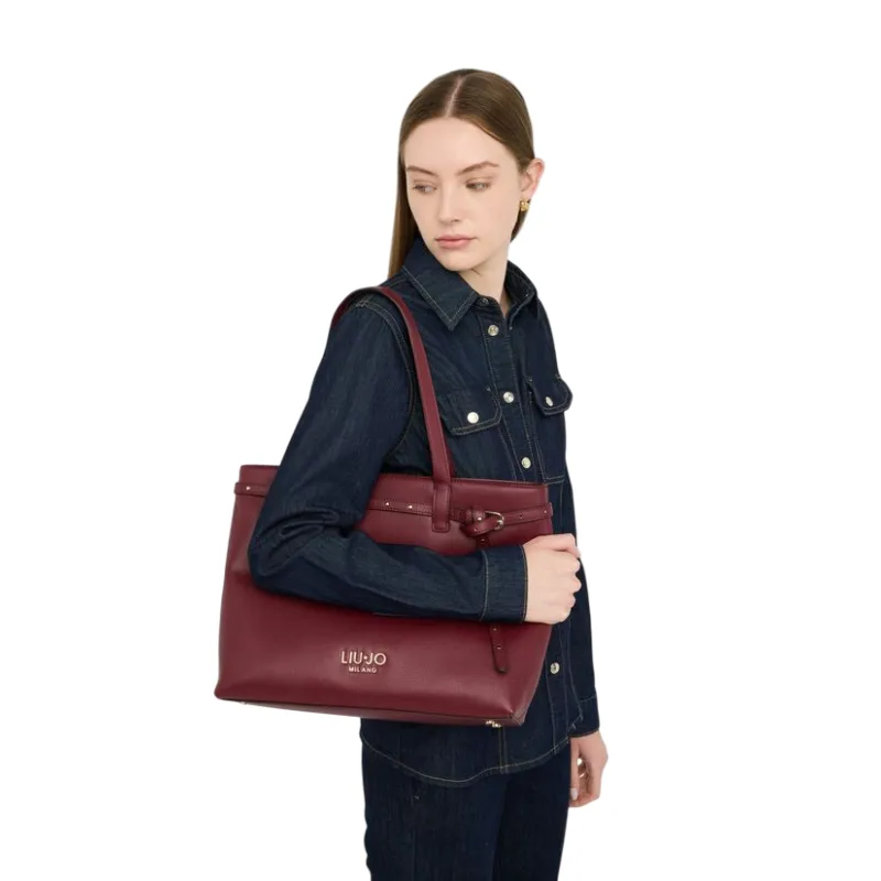 Borsa shopping Liu Jo, bordeaux 2