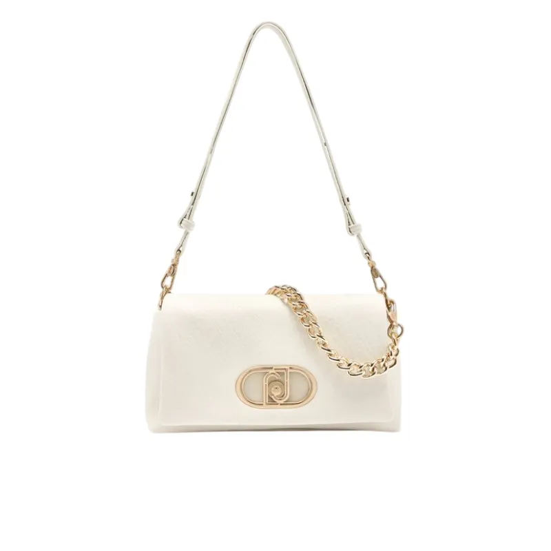 Liu Jo LaPuffy bag with chain handle flap closure and...