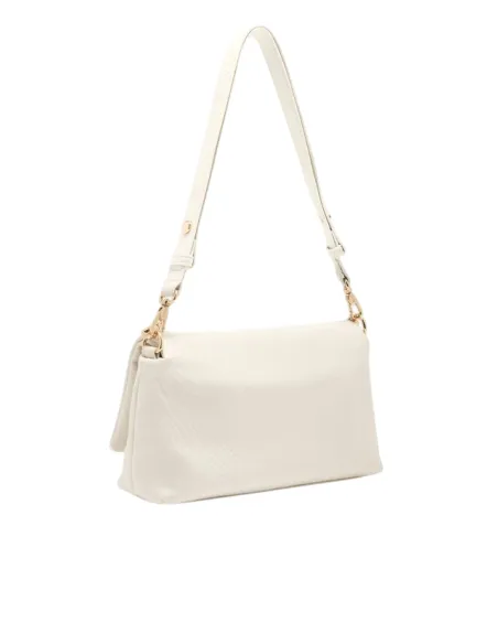 Borsa a spalla con patta Liu Jo La Puffy, marmo