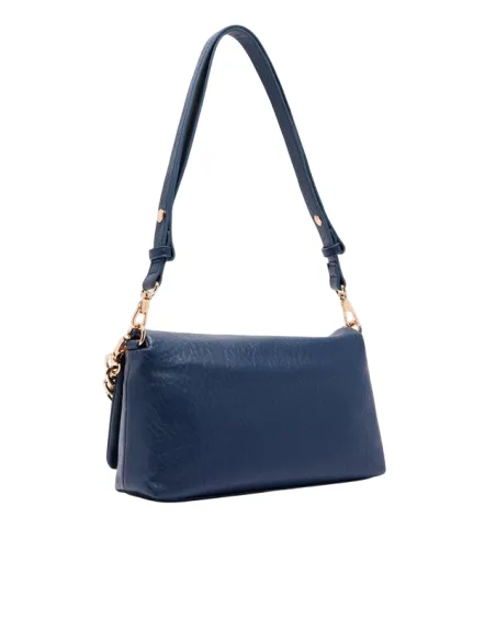 Borsa a spalla con patta Liu Jo La Puffy, dress blue