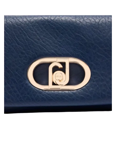 Liu Jo Schultertasche mit Metalllogo Kettenhenkel verstellbarem Riemen, dress blue