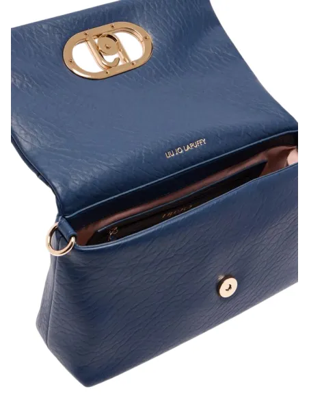Liu Jo Schultertasche mit Metalllogo Kettenhenkel verstellbarem Riemen, dress blue